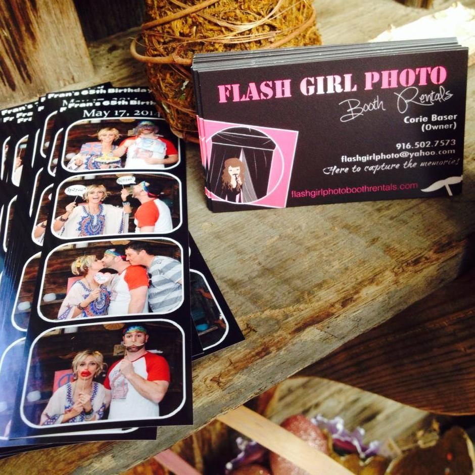 Flash Girl Photo Booth Rental