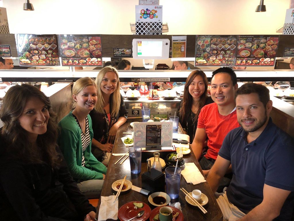 Motoza team lunch
