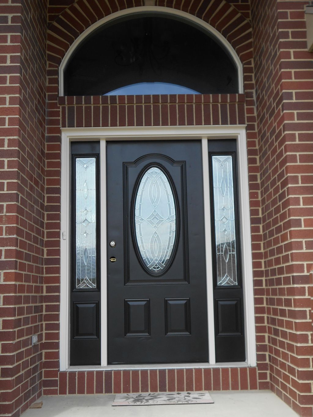 2 Tone Front door and Sky light