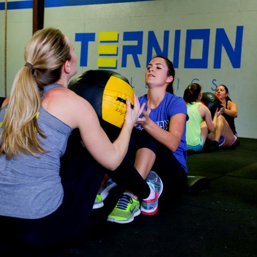 At Ternion we offer personal training and group tr