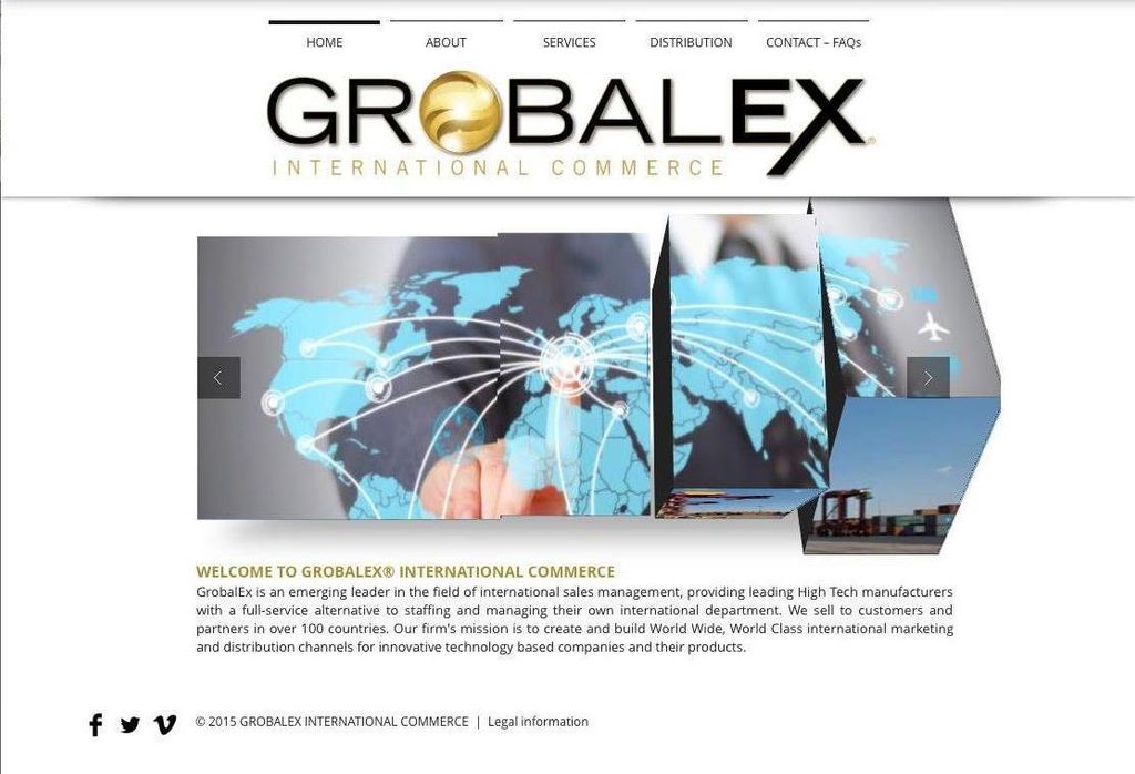 GrobalEX International Commerce
Logo, Branding and