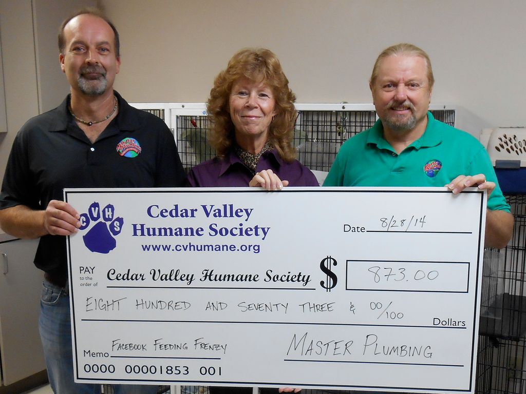 Helping the local Humane Society...