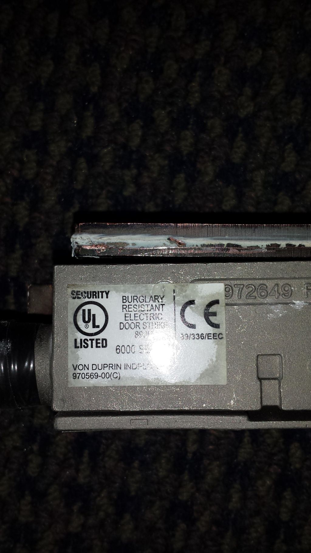 Removed a customer's bad door closer and replaced 