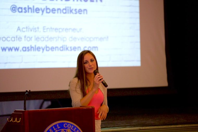 Speaking at the MASSStar Youth Leadership Conferen