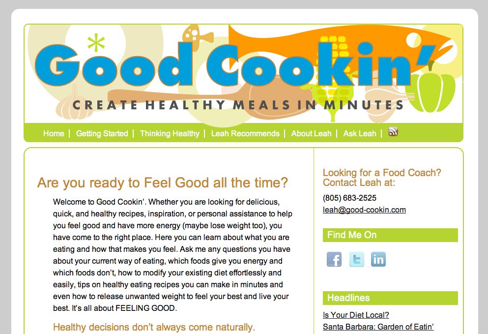 I took Ann Bennet's design and created this websit