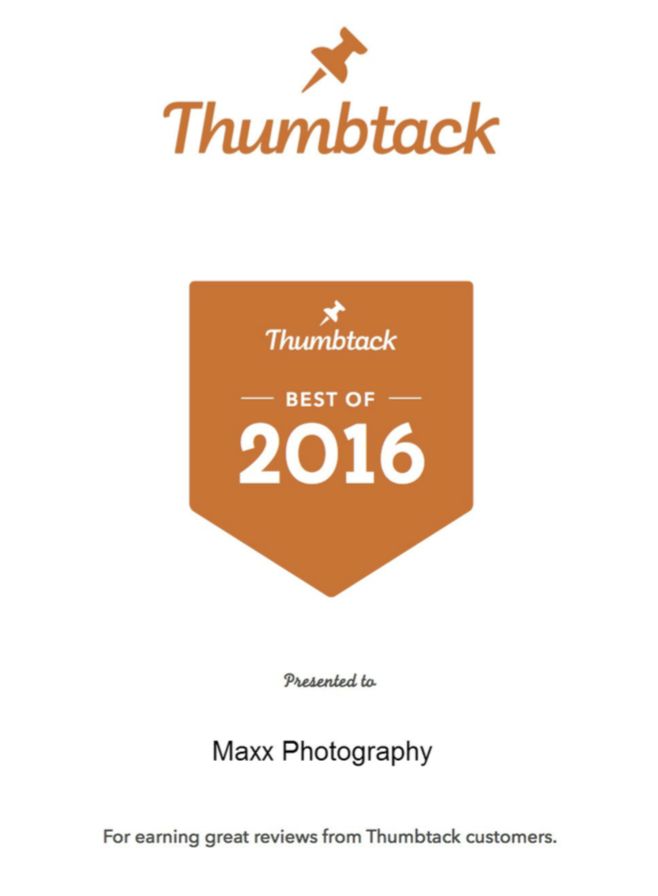 We have been awarded Thumbtack's Best of 2016 and 
