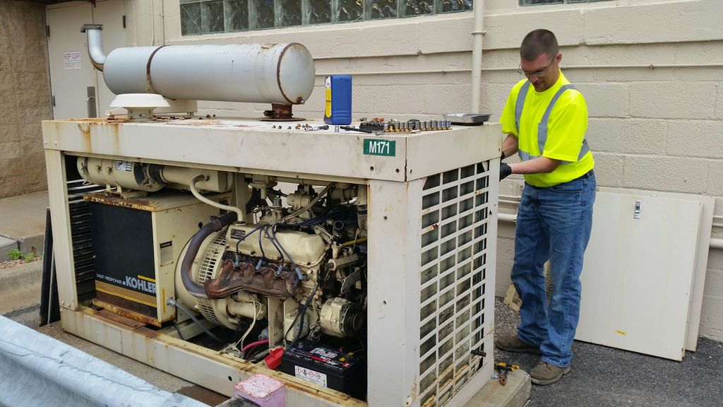 Repairing a standby generator