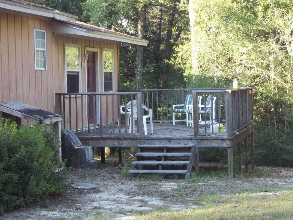 A little 16 X 18 deck we did in the country