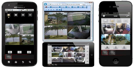 Mobile Device Camera Viewing