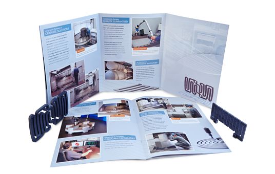 Mersen Graphite brochure design and photography