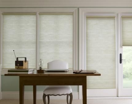 Honeycomb Shades with the Cordless Lift Feature