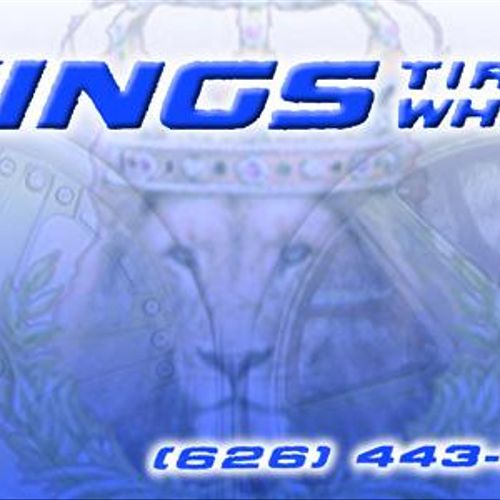 Kings Tire & Wheel 3.5 x 2 Business Card