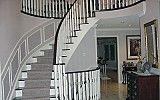 SPLIT HANDRAIL
STAIN AND POLYURETHANE
PAINT SPINDL
