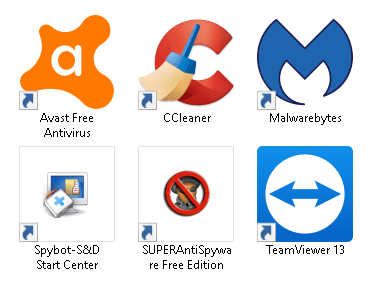Free apps in my toolbox (USB)