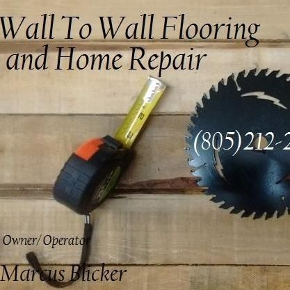 Wall to wall flooring and home repair