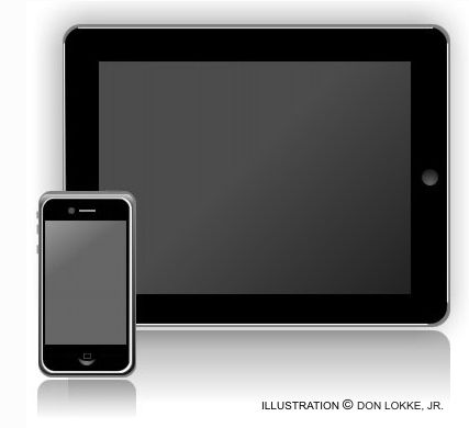 iPad and iPhone