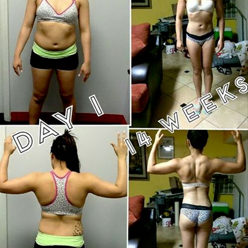 Jessica has lost over 18 lbs and 8% bodyfat in 14 