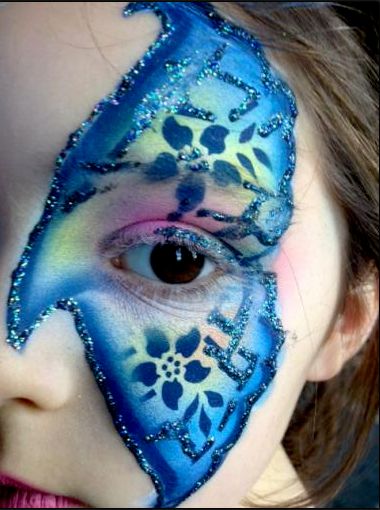 I have made mask templates to paint a mask in 3 mi