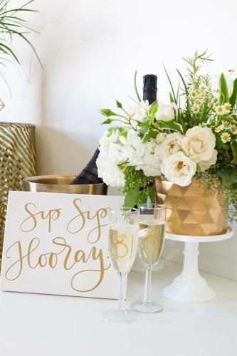 "Sip Sip Hooray" -  Full Planning and Styling by  