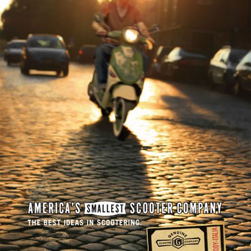 Genuine Scooter ads for Scoot Quarterly magazine. 