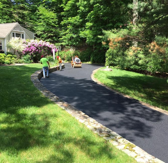 New Asphalt Driveway