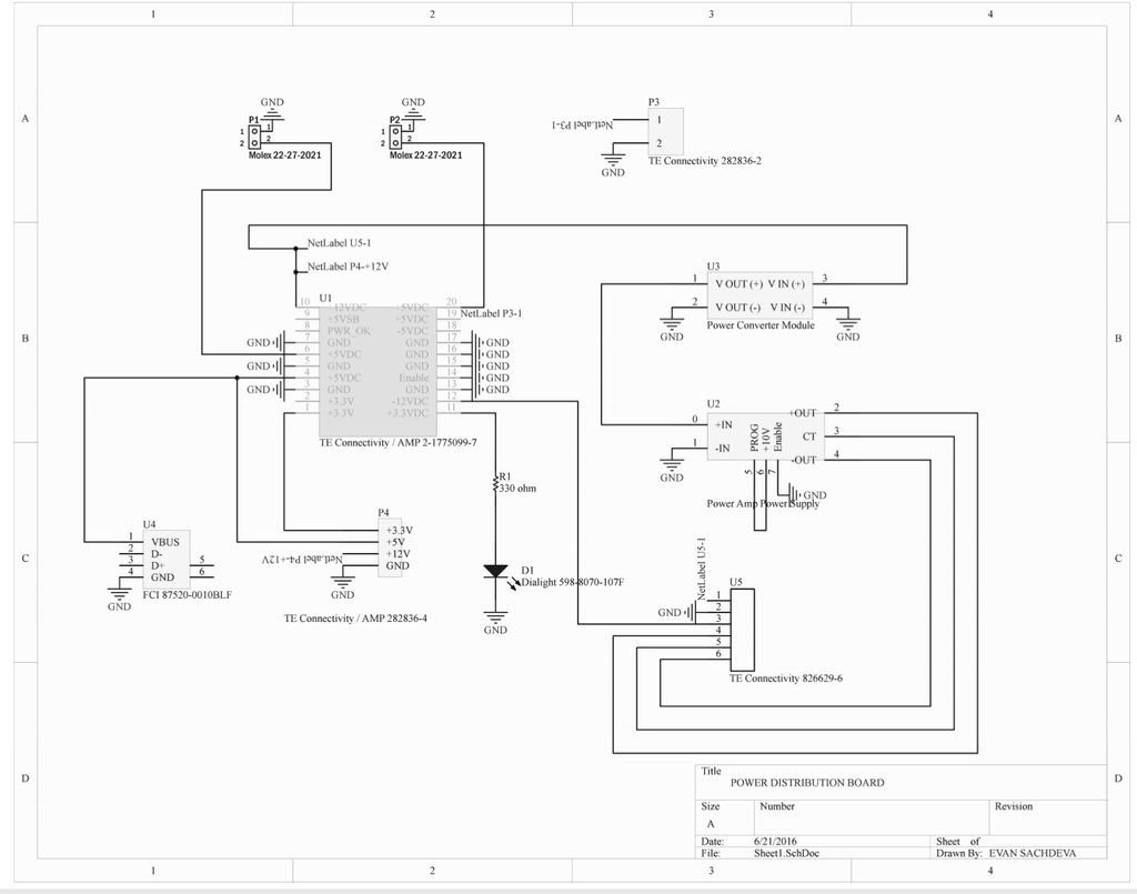 Here you can see the technical schematic I created