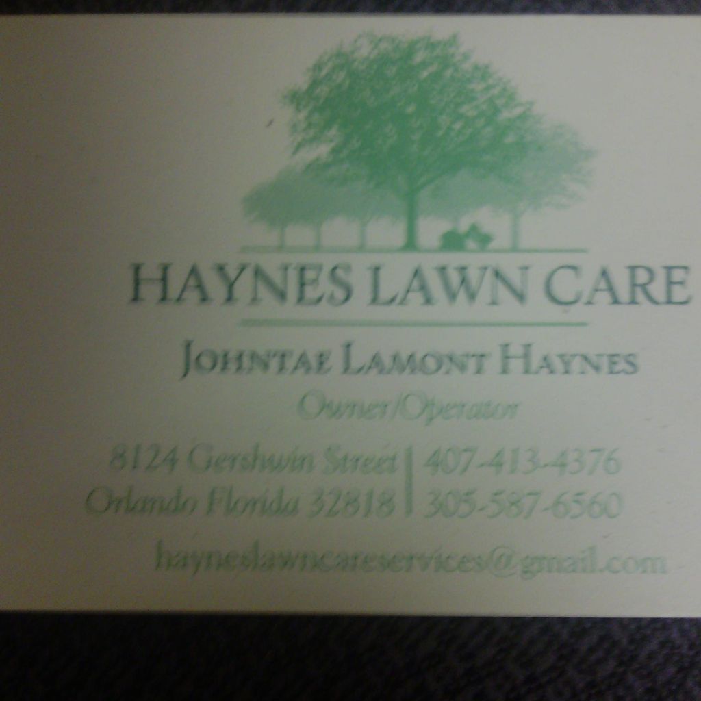 Haynes Lawn Care