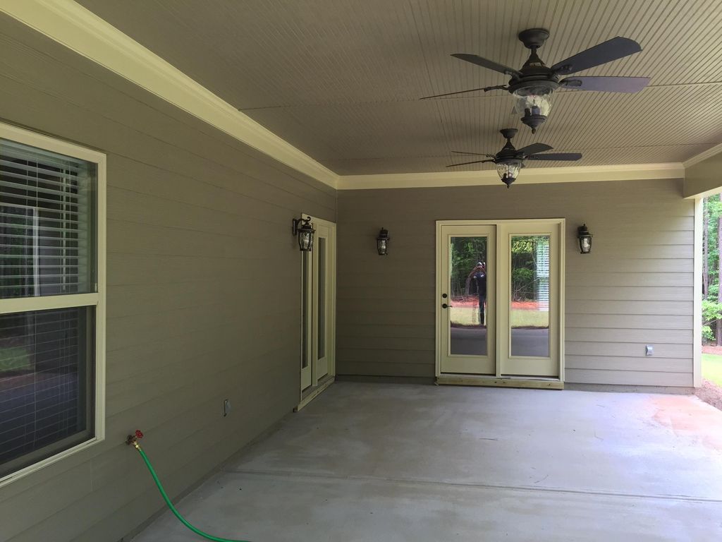 Exterior paint - porch area