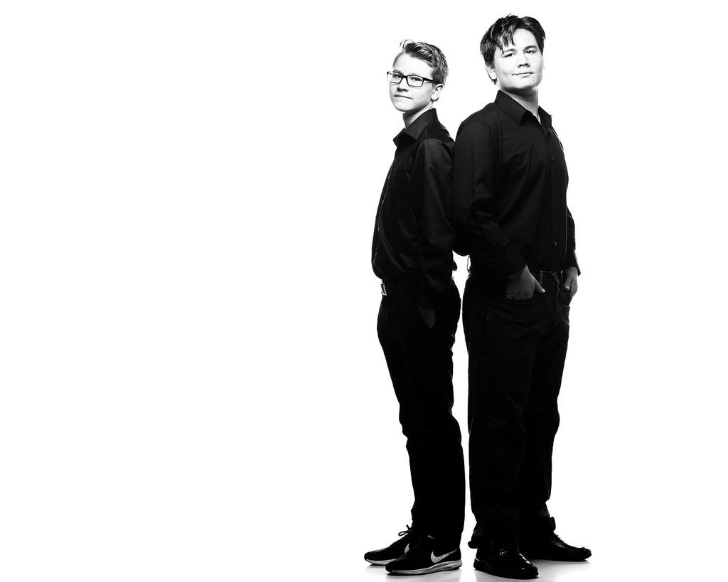 Josh & Owen. Studio Portraits/Head Shot photograph