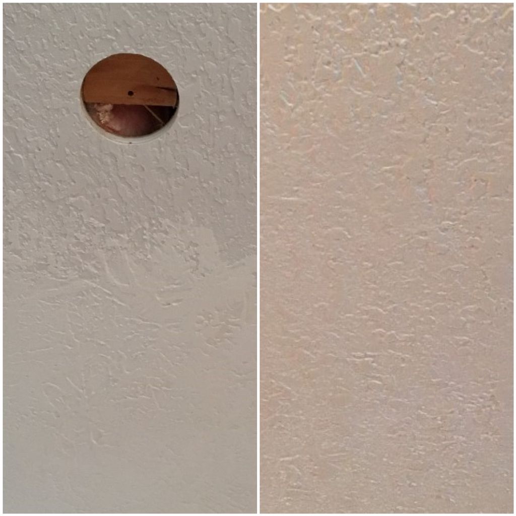 Before & After - Water Damage Repair