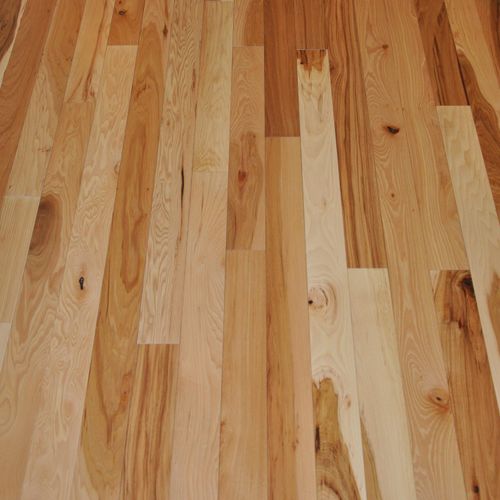 Hickory Natural  3" Prefinished by Homerwood Hardw