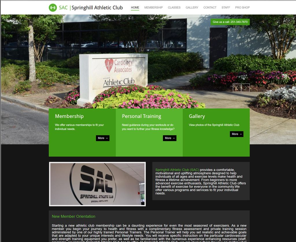 springhillathleticclub.com