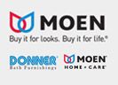 We recommend Moen products