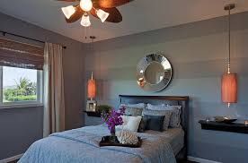 Bed Room with nice accented wall