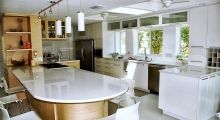 Contemporary Remodel - Laminate & Painted Cabinets