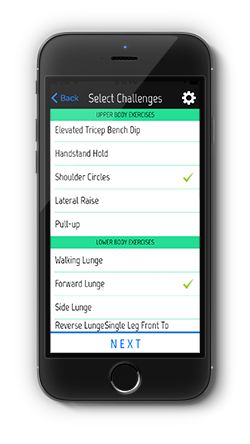 Our Rep Challenge - The Social Fitness App