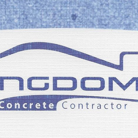 Kingdom Concrete, CA License # 1009122