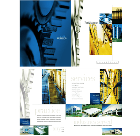 brochure design for Proventure Commercial properti