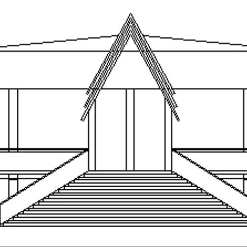 Conceptual Façade "Pueblo de Amós" Temple