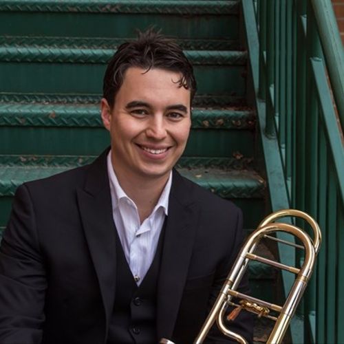Drew Sutherland is a PHD Trombone Student at UNT, 