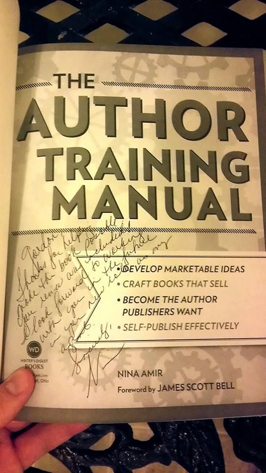 Nina's book, out now from Writer's Digest Books
