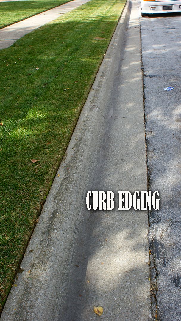 Every yard we cut we edge.