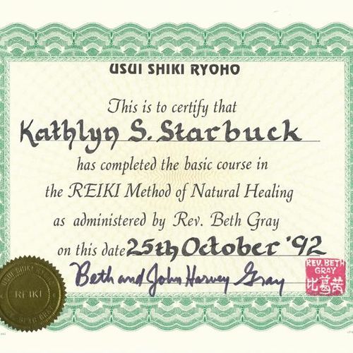Level One Reiki Certification (#2)