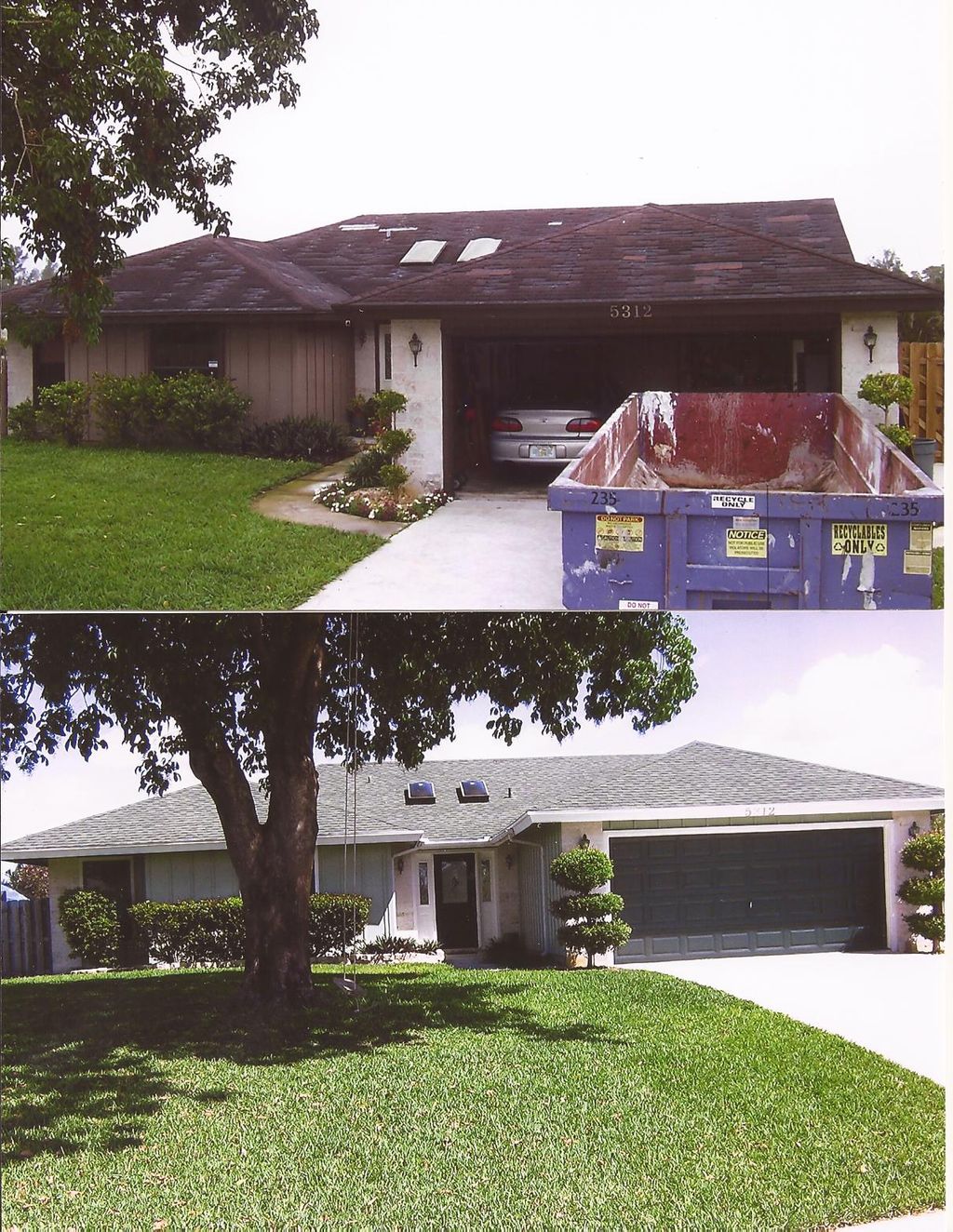 New Roof, Skylights, T1-11 and Paint.