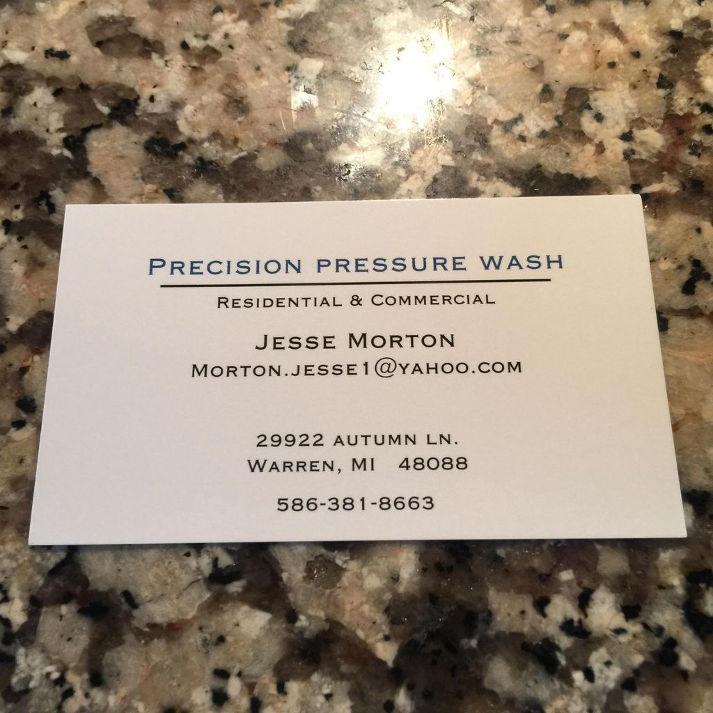 Precision Pressure Wash