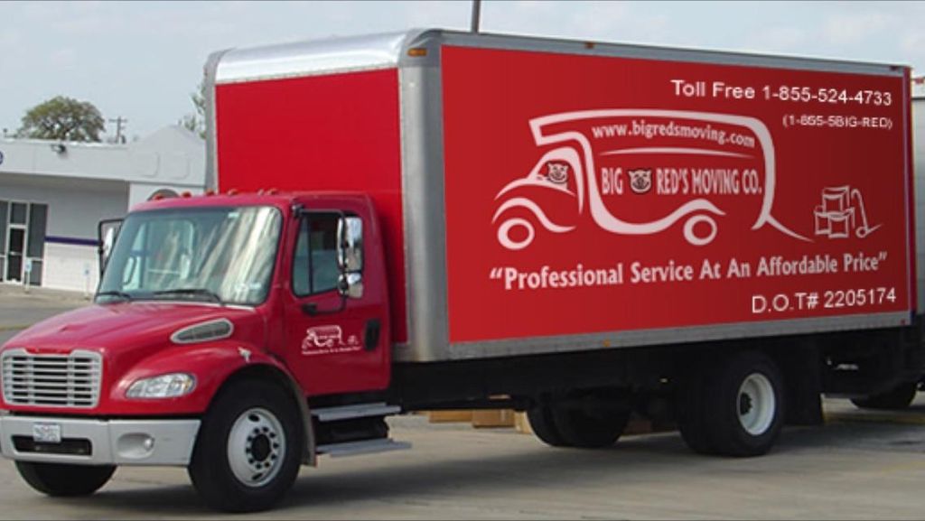 Big Red's Moving Service Jacksonville