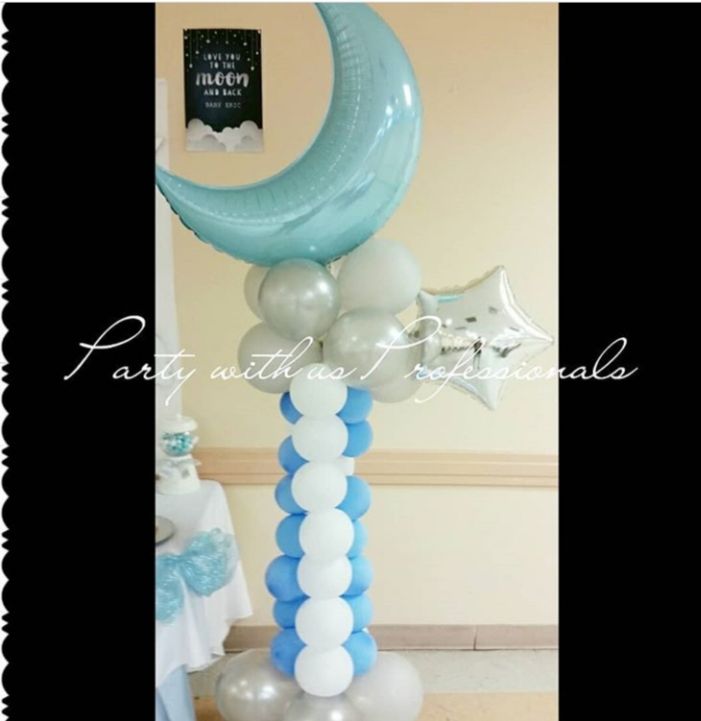 Twinkle twinkle balloon column