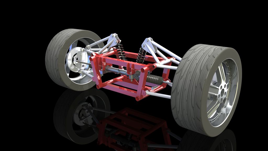 Auto front suspension