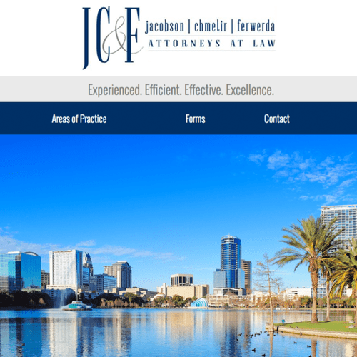 JC&F Law - Designed Site, Payment Gateway & Social