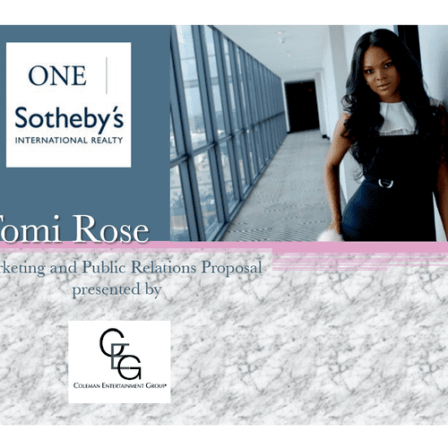 Public Relations - Tomi Rose - Real Estate Proposa